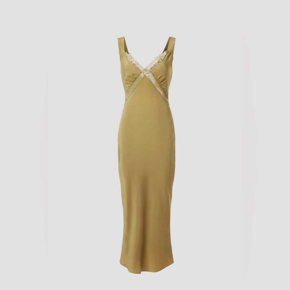 Reformation Provence Silk Dress